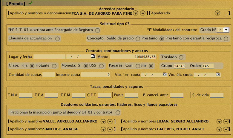 Autoforms - Sistema de gestoría digital